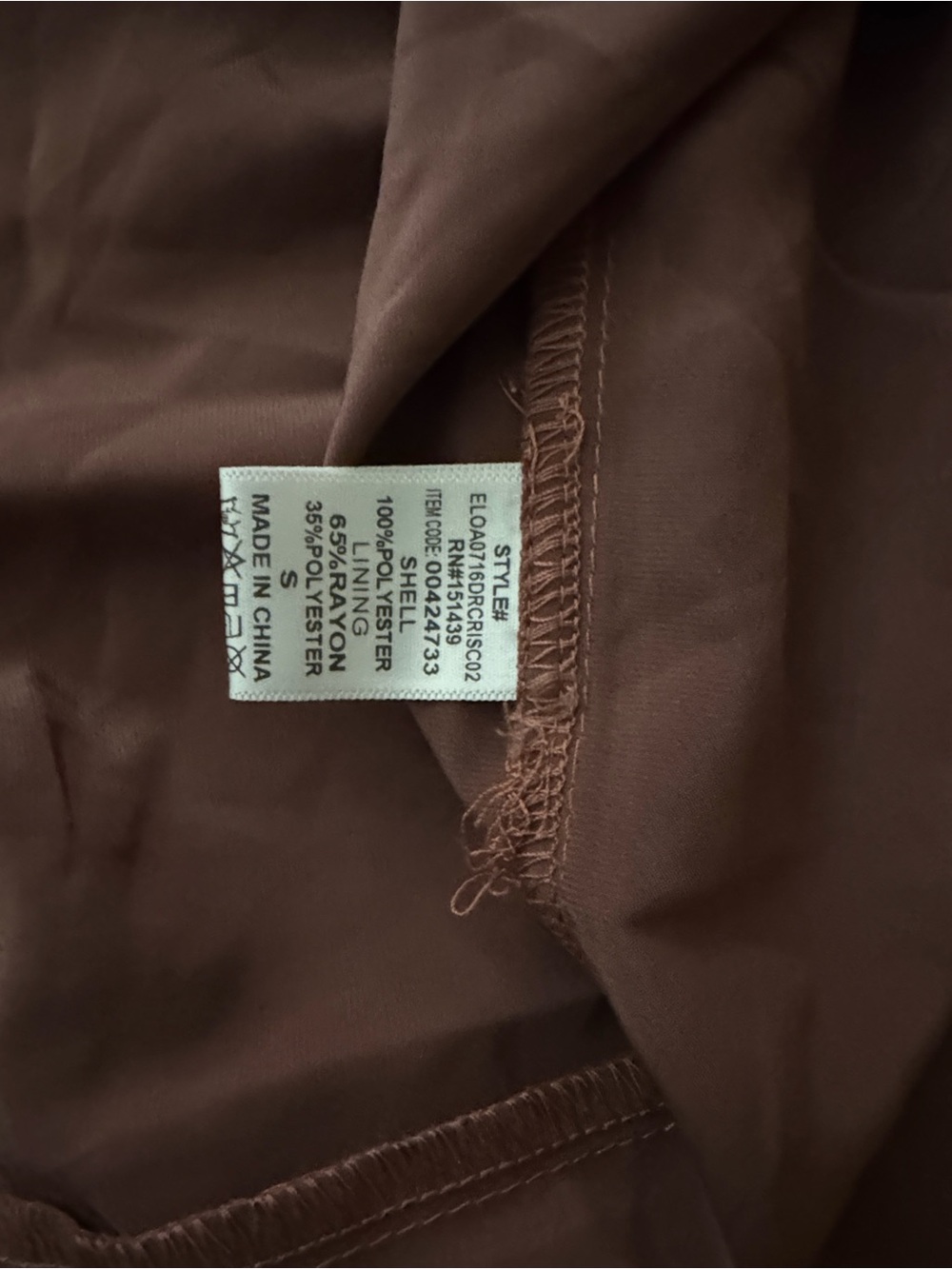 Forever 21 Satin Cowl Midi Dress in Brown - Picture 7 of 11